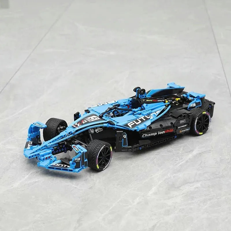 Building Blocks MOC RC Extreme Super Racing Car Bricks Toys Kids 64004 - 13