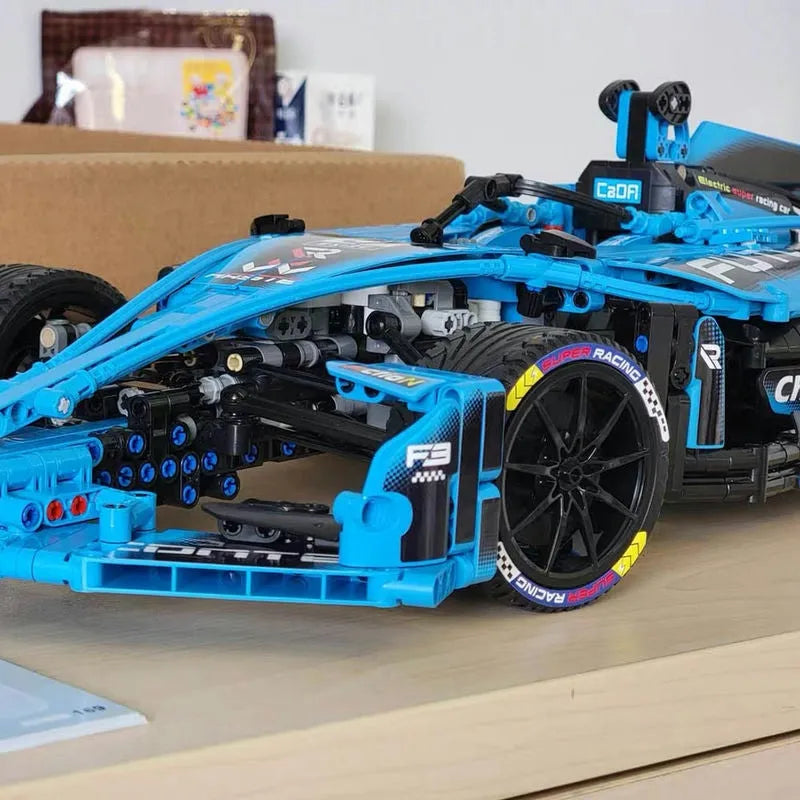 Building Blocks MOC RC Extreme Super Racing Car Bricks Toys Kids 64004 - 11