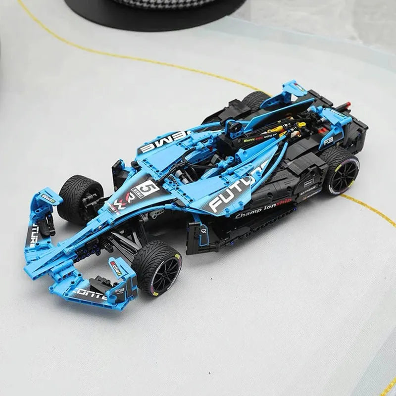 Building Blocks MOC RC Extreme Super Racing Car Bricks Toys Kids 64004 - 16