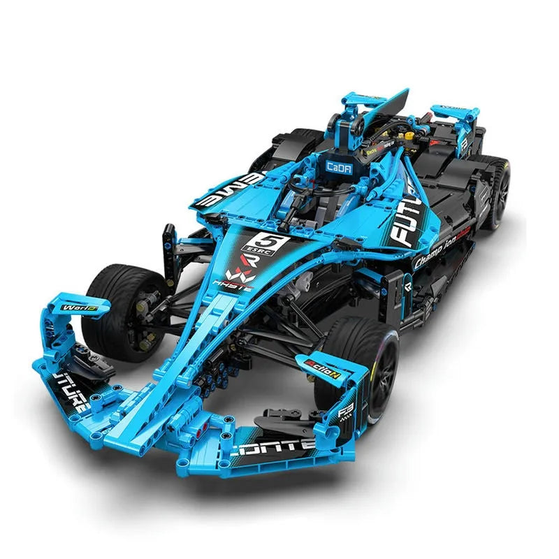 Building Blocks MOC RC Extreme Super Racing Car Bricks Toys Kids 64004 - 5
