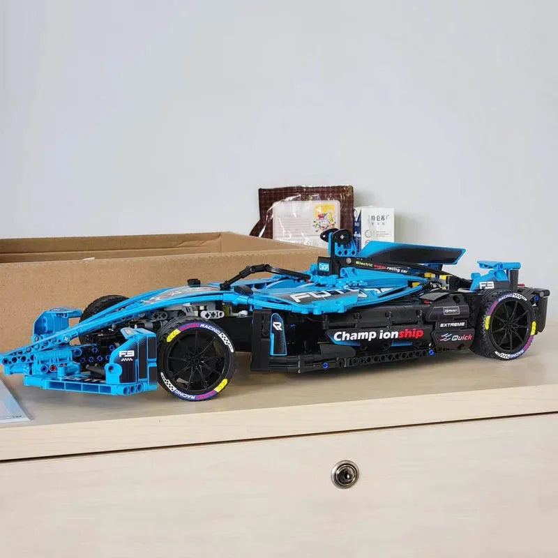 MOC RC Extreme Super Racing Car Building Blocks Kids 64004