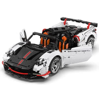 Thumbnail for Building Blocks MOC RC Super Sports Wings Car Bricks Toys C63002P - 7