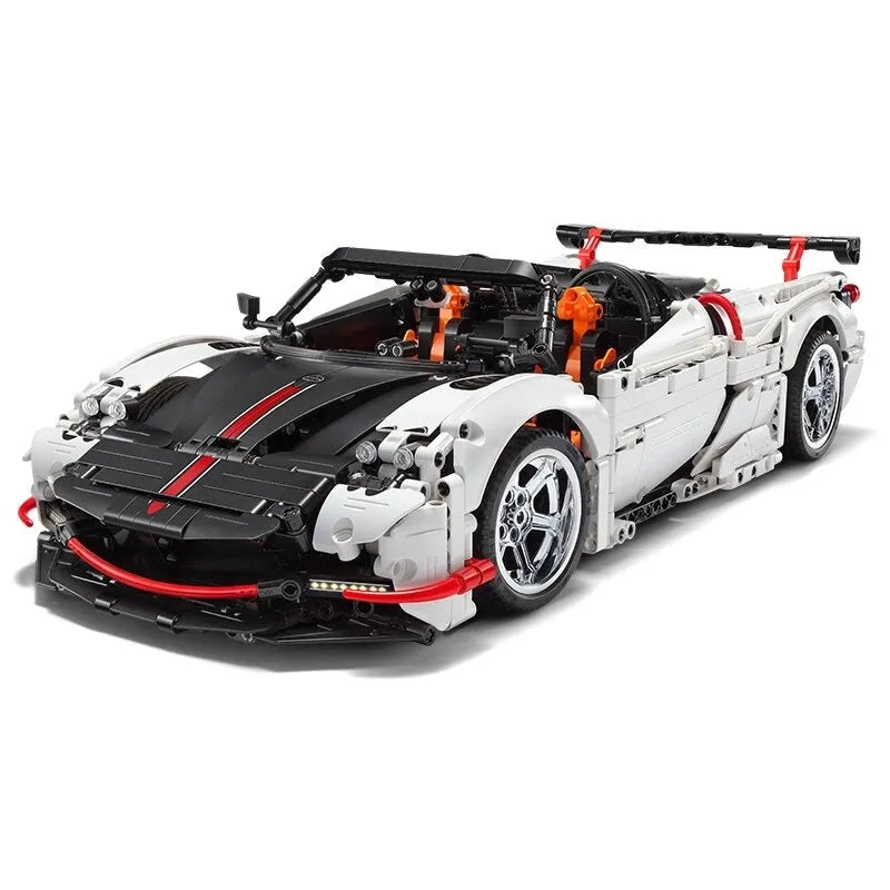 Building Blocks MOC RC Super Sports Wings Car Bricks Toys C63002P - 4
