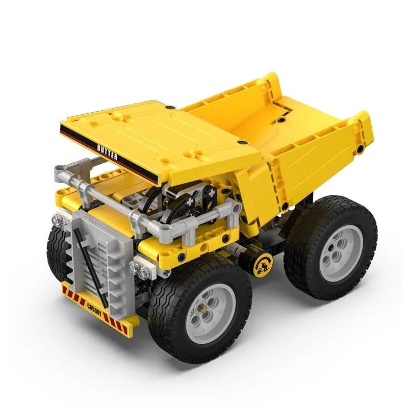 Building Blocks MOC Tech City Mining Truck Cars Bricks Toys C65001 - 1