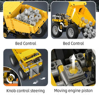 Thumbnail for Building Blocks MOC Tech City Mining Truck Cars Bricks Toys C65001 Construction Set Toys - 4