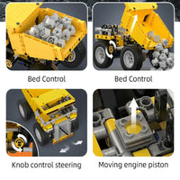 Thumbnail for Building Blocks MOC Tech City Mining Truck Cars Bricks Toys C65001 - 4