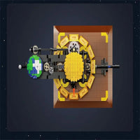 Thumbnail for Building Blocks MOC The Solar System Earth Sun Clock Bricks Toys - 16