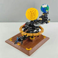 Thumbnail for Building Blocks MOC The Solar System Earth Sun Clock Bricks Toys Construction Set Toys - 14