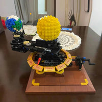 Thumbnail for Building Blocks MOC The Solar System Earth Sun Clock Bricks Toys Construction Set Toys - 8
