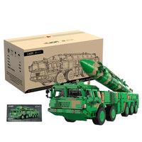 Thumbnail for Building Blocks Motorized RC Anti Ship Ballistic Missile Vehicle DF - 21D Bricks Toys - 4