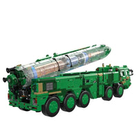 Thumbnail for Building Blocks Motorized RC Anti Ship Ballistic Missile Vehicle DF-21D Bricks Toys Construction Set Toys - 6