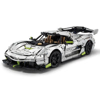 Thumbnail for Building Blocks Tech Expert MOC 61048 Supercar Racing Sports Car Bricks Toy - 1