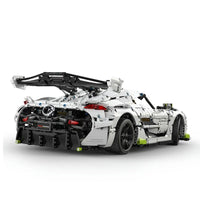 Thumbnail for Building Blocks Tech Expert MOC 61048 Supercar Racing Sports Car Bricks Toy - 6