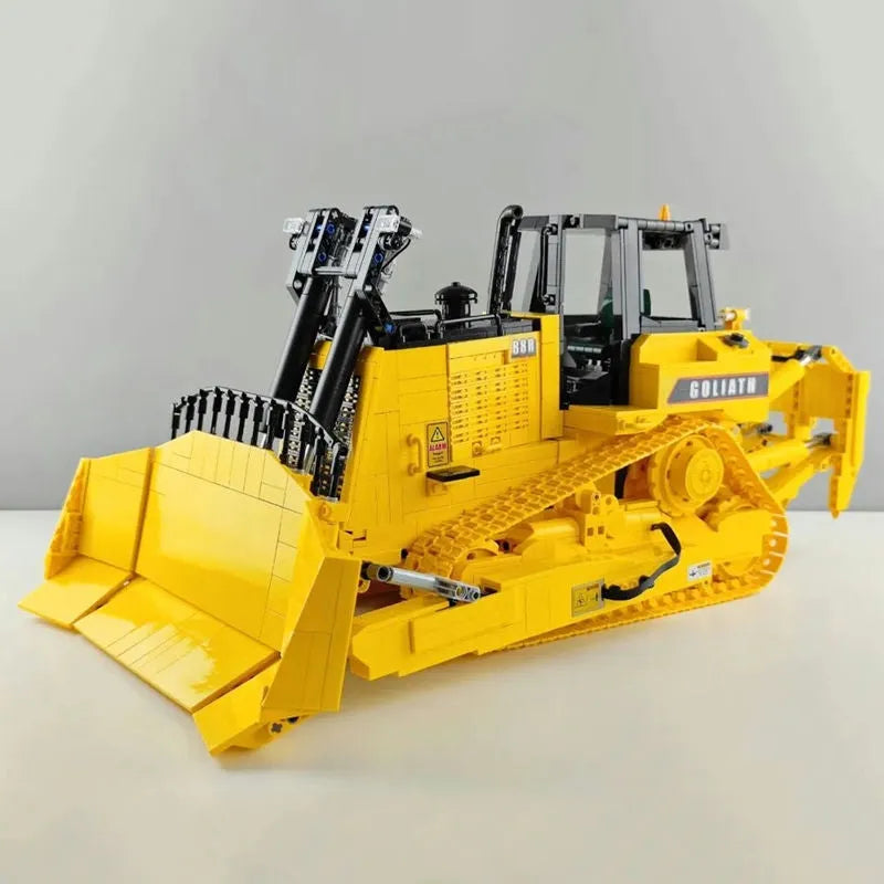 Building Blocks Tech Expert MOC RC Heavy Bulldozer Truck Bricks Toy - 12