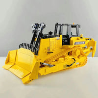 Thumbnail for Building Blocks Tech Expert MOC RC Heavy Bulldozer Truck Bricks Toy - 12