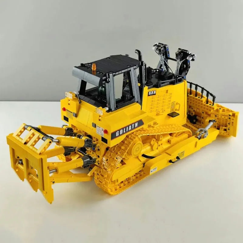 Building Blocks Tech Expert MOC RC Heavy Bulldozer Truck Bricks Toy - 14