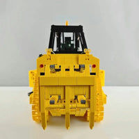Thumbnail for Building Blocks Tech Expert MOC RC Heavy Bulldozer Truck Bricks Toy - 8