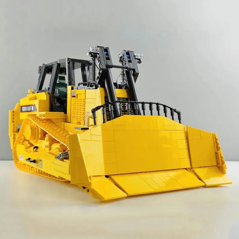 Building Blocks Tech Expert MOC RC Heavy Bulldozer Truck Bricks Toy - 13
