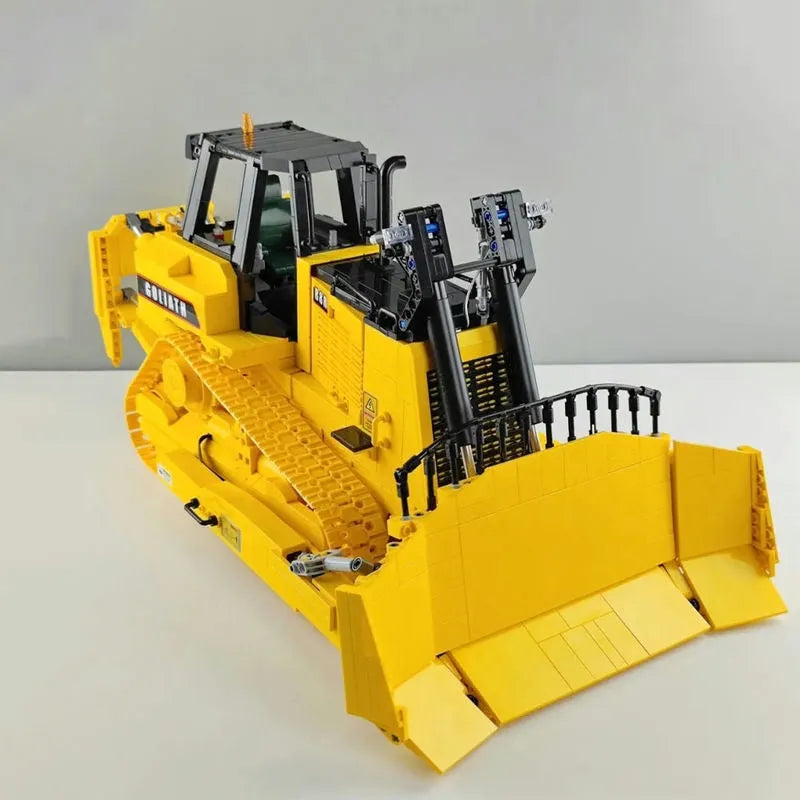 Building Blocks Tech Expert MOC RC Heavy Bulldozer Truck Bricks Toy - 15