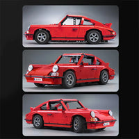 Thumbnail for Building Blocks Tech MOC 61045 Porsche 911 Super Racing Car Bricks Toys - 13
