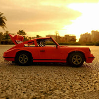 Thumbnail for Building Blocks Tech MOC 61045 Porsche 911 Super Racing Car Bricks Toys - 15