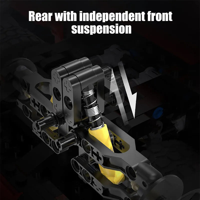 Building Blocks Tech MOC 61045 Porsche 911 Super Racing Car Bricks Toys Construction Set Toys - 11