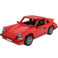 Thumbnail for Building Blocks Tech MOC 61045 Porsche 911 Super Racing Car Bricks Toys - 1