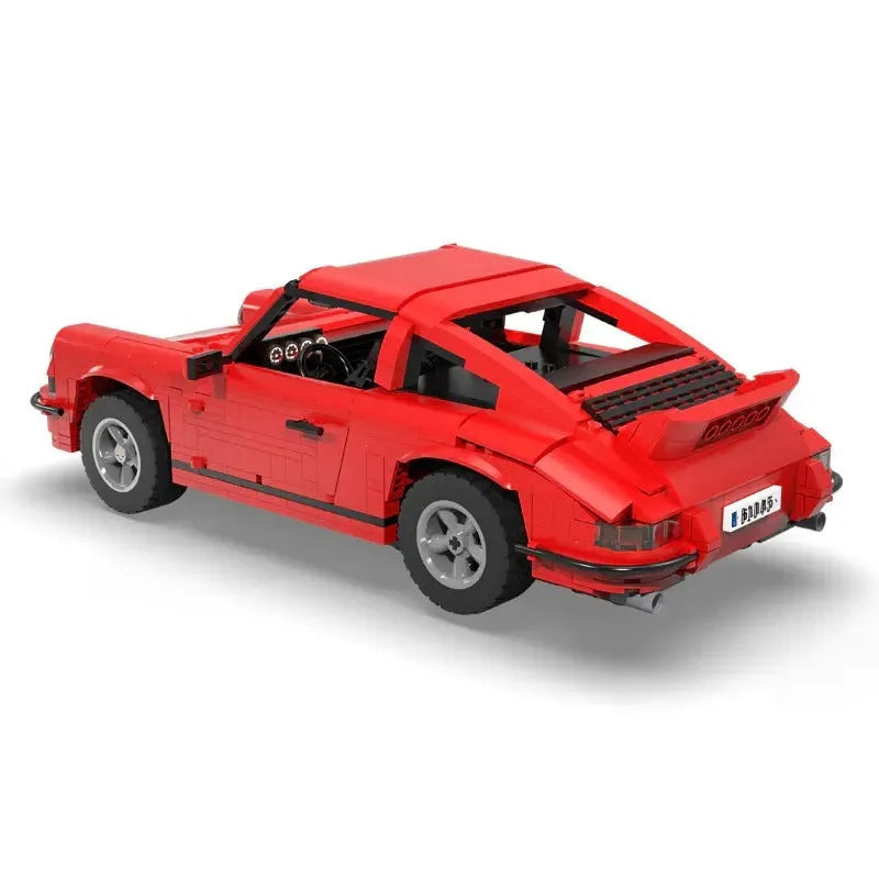 Building Blocks Tech MOC 61045 Porsche 911 Super Racing Car Bricks Toys Construction Set Toys - 2