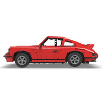 Thumbnail for Building Blocks Tech MOC 61045 Porsche 911 Super Racing Car Bricks Toys - 3