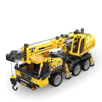 Thumbnail for Building Blocks Tech MOC City Mobile Crane Truck Bricks Toys C65005 - 1