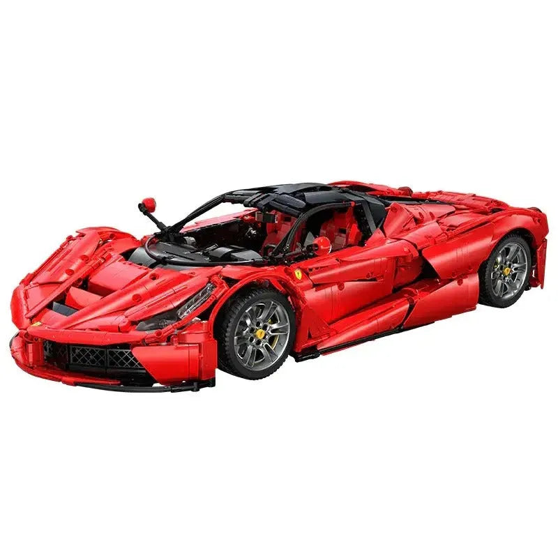 Building Blocks Tech MOC Ferrari Laferrari Super Racing Hyper Car Bricks Toy - 1