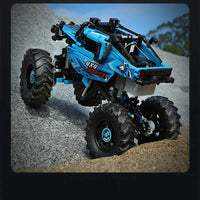 Thumbnail for Building Blocks Tech RC MOC APP Off-Road Monster Buggy Bricks Toys Construction Set Toys - 12
