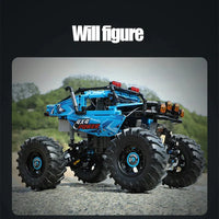 Thumbnail for Building Blocks Tech RC MOC APP Off-Road Monster Buggy Bricks Toys Construction Set Toys - 11