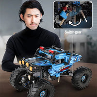 Thumbnail for Building Blocks Tech RC MOC APP Off-Road Monster Buggy Bricks Toys Construction Set Toys - 5