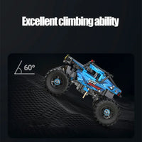 Thumbnail for Building Blocks Tech RC MOC APP Off-Road Monster Buggy Bricks Toys Construction Set Toys - 8