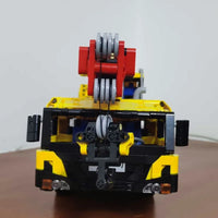 Thumbnail for Building Blocks Technical RC Motorized Large Mobile Crane Truck Bricks Toy - 13