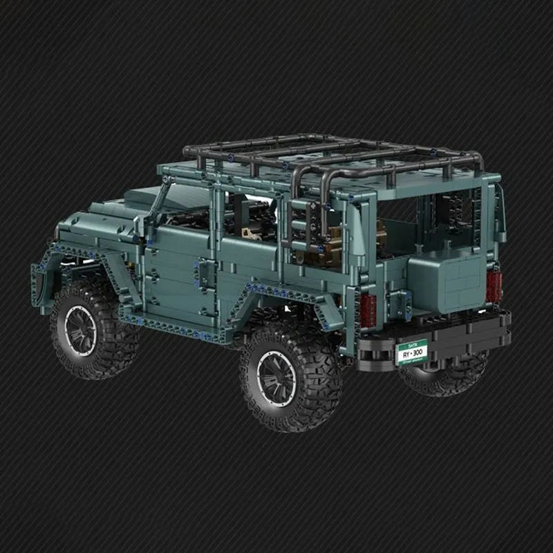Building Blocks MOC 009 Concept RY300 Off Road SUV Vehicle Bricks Toy - 10