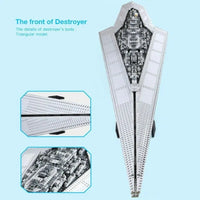Thumbnail for Building Blocks MOC 05028 Star Wars Super Destroyer Bricks Toy - 5