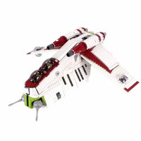 Thumbnail for Building Blocks MOC 05041 Star Wars Republic Gunship Cruiser Bricks Toy - 17