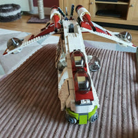 Thumbnail for Building Blocks MOC 05041 Star Wars Republic Gunship Cruiser Bricks Toy - 11