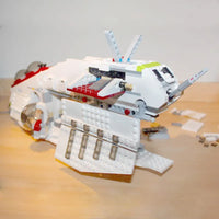 Thumbnail for Building Blocks MOC 05041 Star Wars Republic Gunship Cruiser Bricks Toy - 18