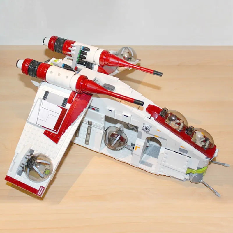 Building Blocks MOC 05041 Star Wars Republic Gunship Cruiser Bricks Toy - 14