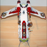 Thumbnail for Building Blocks MOC 05041 Star Wars Republic Gunship Cruiser Bricks Toy - 15