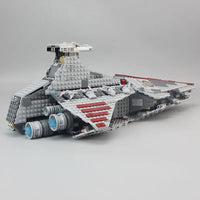 Thumbnail for Building Blocks MOC 05042 Star Wars Venator Republic Attack Cruiser Bricks Toy - 2