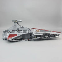 Thumbnail for Building Blocks MOC 05042 Star Wars Venator Republic Attack Cruiser Bricks Toy - 3