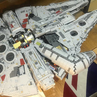 Thumbnail for Building Blocks MOC 05132 Star Wars UCS Millennium Falcon Bricks Toys - 23