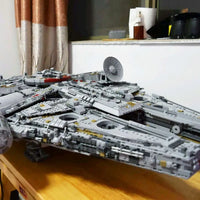 Thumbnail for Building Blocks MOC 05132 Star Wars UCS Millennium Falcon Bricks Toys - 21