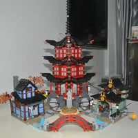 Thumbnail for Building Blocks MOC 06022 Ninjago Temple Of Airjitzu Bricks Toys - 4