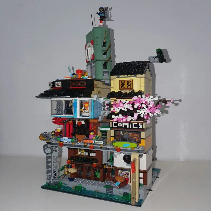 Building Blocks MOC 06066 Ninjago City Bricks Toy - 6