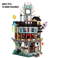 Thumbnail for Building Blocks MOC 06066 Ninjago City Bricks Toy - 2